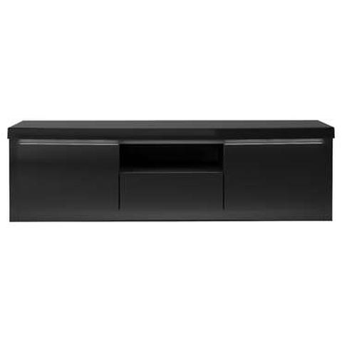 Banc tv 180 cm spirit coloris noir pas cher